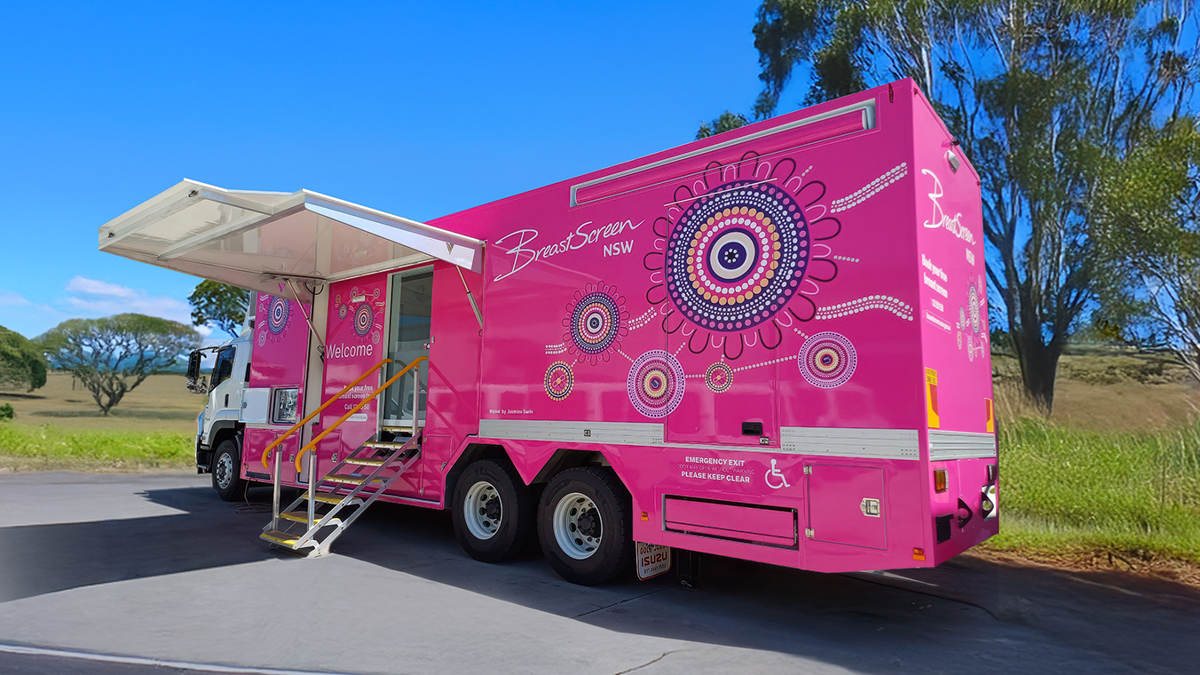 Biyani Aboriginal Mobile Van Breast screening